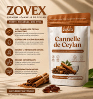Cannelle de Ceylan 7200 mg équivalent avec huile MCT